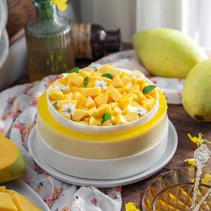 Bánh mousse xoài