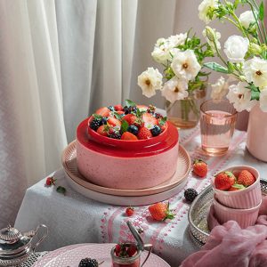 Bánh Mousse Dâu
