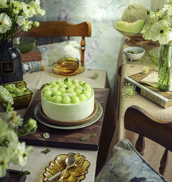 Bánh Dưa Lưới Mousse